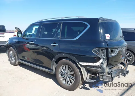 2022 Infiniti Qx80 Luxe from USA, damaged, VIN JN8AZ2AF3N9741212